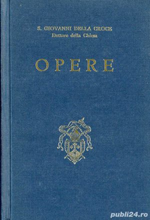  Opere di S.Giovanni della Croce dottore della chiesa Copertina rigida 1979