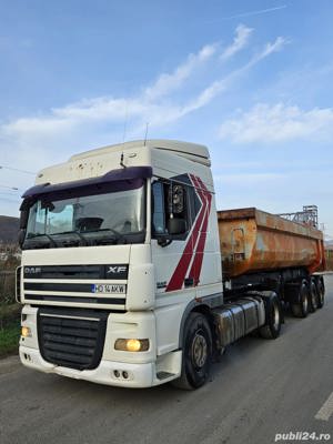 Vand DAF XF 460 AN 2007 + Bena Basculabila Langendorf 24MC An 2006 - imagine 2