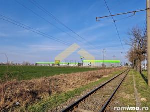 Teren pentru dezvoltare imobiliara 11ha-front 210 ml Arad - imagine 2