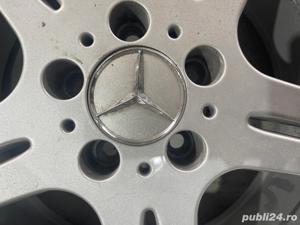 Jante originale mercedes ''18 cu cauciucuri Pirelli 255/55/18  - imagine 6