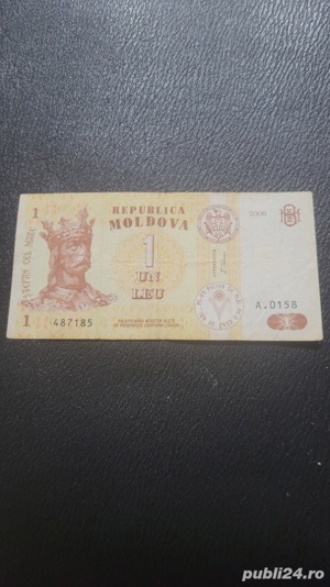 Bacnota de 1 leu
