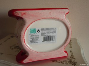 cadou rar Sanie Craciun recipient festiv Sabrina Collection 2011 Italy - imagine 5