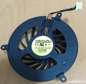 Vand Cooler pentru Laptop.FORCECON 5V 0,5A  4 Pini