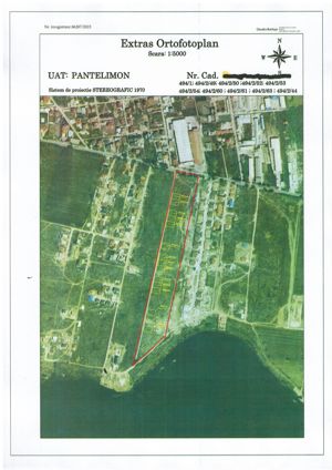 Pantelimon - Lebada- str.Băile Felix, teren intravilan curti - constructii, suprafata de 7500 mp. - imagine 4