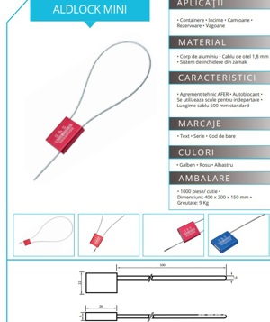 Sigilii securitate pentru contuare apa/curent