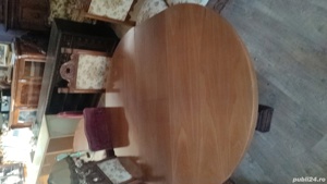 Masa Renasterecu 6 scaune clasica antică vintage retro  - imagine 4