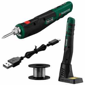 Letcon cu acumulator, ciocan de lipit fara fir, NOU, realizat in GERMANIA