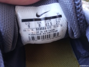 Adidasi Nike Downshifter 8, marimea 42.5, UK 8 (27 cm) made in Vietnam. - imagine 7
