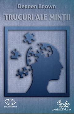 Carte psihologica si autobiografie Trucuri ale mintii de Derren Brown