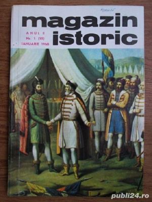 Lot Magazin Istoric 1968 an COMPLET 11 reviste [ 7-8 numar dublu ]