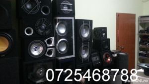 amplificator auto 800w filtru subwoofer bass bost set cabluri condensator filtru hi-lo - imagine 2