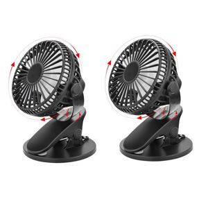 Ventilator birou mini ventilator cu cleste 3x viteze - imagine 5