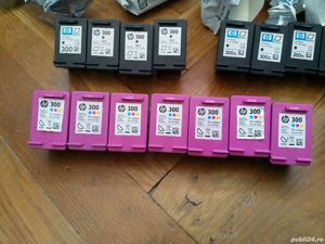 Cartuse imprimanta HP 300 si 300 xl negru si color 20 bucati - imagine 5