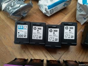Cartuse imprimanta HP 300 si 300 xl negru si color 20 bucati - imagine 2