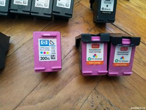 Cartuse imprimanta HP 300 si 300 xl negru si color 20 bucati - imagine 6