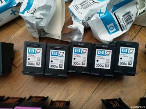 Cartuse imprimanta HP 300 si 300 xl negru si color 20 bucati - imagine 3
