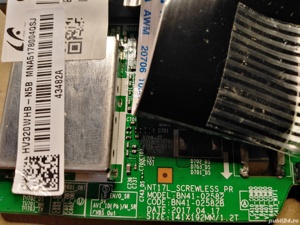 Mainboard  BN41-02582B N17L_SCREWLESS_PR  BN94-12679C  display  CY-JM032AGEV2V SAMSUNG UE32M4002AK - imagine 2