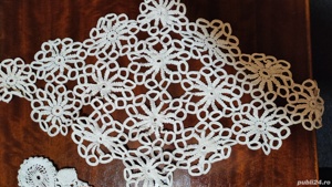 Mileu   Milieu - lucrat manual, din macrame, perioada comunista - imagine 4