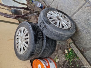 Vand ieftin 4 roti complete originale VW Passat