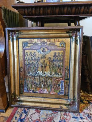 Icoană prăznicar rară 1814