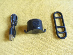 Lampa   Lumina avertizare pentru bicicleta trotineta, LED, Alb, Reincarcabil - imagine 5