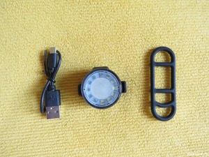 Lampa   Lumina avertizare pentru bicicleta trotineta, LED, Alb, Reincarcabil - imagine 2