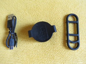 Lampa   Lumina avertizare pentru bicicleta trotineta, LED, Alb, Reincarcabil - imagine 6