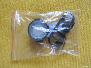 Lampa   Lumina avertizare pentru bicicleta trotineta, LED, Alb, Reincarcabil - imagine 3