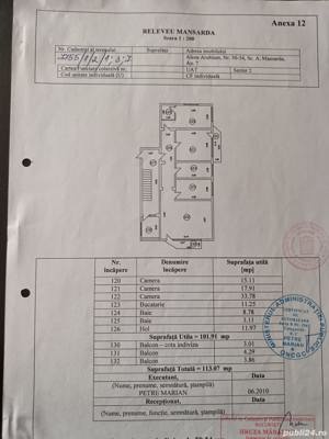 Apartament decomandat, 3 camere, 113 mp - imagine 10