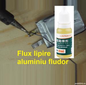 Flux aluminiu lipire fludor acumulator baterie lithium