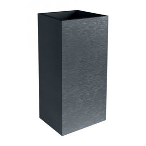 Jardiniera mare patrata inalta antracit 39,5x39,5x80 cm GRAPHIT