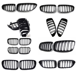 Grile Nari duble M sport negru lucios BMW mai multe modele - imagine 2