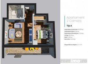 Apartament 2 camere - imagine 7