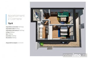 Apartament 2 camere - imagine 8