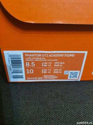 ghete fotbal nike phantom gt 2 academy fg mg noi - imagine 2