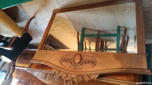 Oglinda Renastere clasica antica vintage  - imagine 6