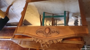 Oglinda Renastere clasica antica vintage  - imagine 5