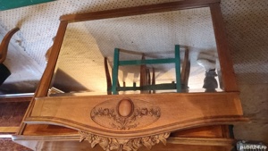 Oglinda Renastere clasica antica vintage  - imagine 7