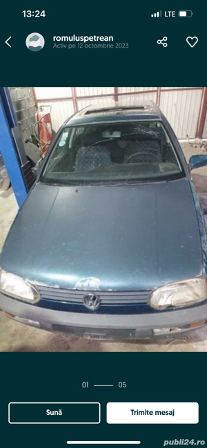 Dezmembrez VW Golf 3 - imagine 3