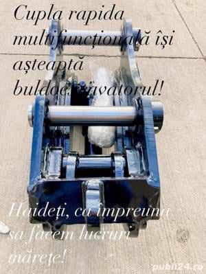  Cupla , prindere rapida multifunctionala pt JCB - imagine 3