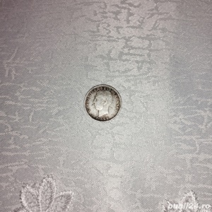 vând moneda de argint de un leu Carol I 