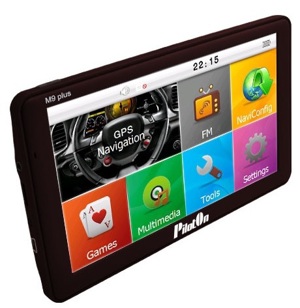 GPS Piloton 7'' navigare camion cu ultimile harti 2024 Q4 