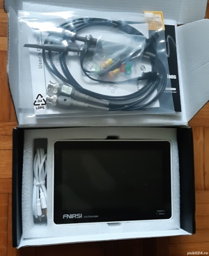 Osciloscop nou FNIRSI-1013D, 2 x 100MHz touch screen - imagine 2
