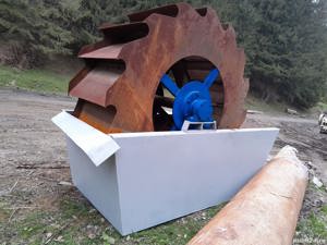 Roata desecatoare pentru balastiera