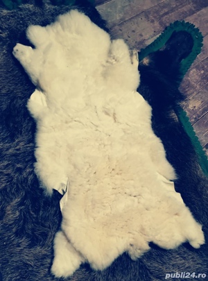 Covorașe din piele de miel - imagine 2