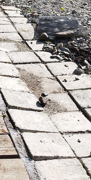 Vand dale din beton 25x25x10 cm