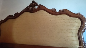 Pat Baroc sculptat lemn masiv 