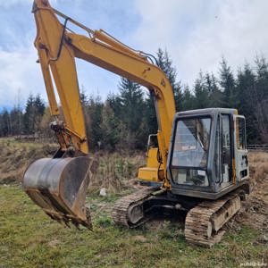 Excavator JCB 7 tone cu lama, motor Isuzu - imagine 7