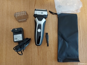 Aparat pentru ras   barbierit, alimentare acumulator sau 220V - imagine 3
