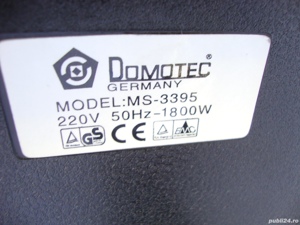 Aspirator cu sac, Domotec MS-3395, 1800W - imagine 5